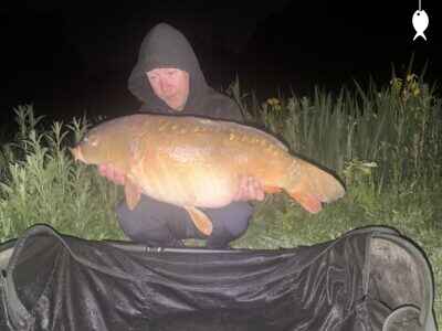 26lb 0oz Mirror Carp caught at Lodge Pool