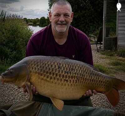 38lb 7oz Common Carp caught at The Quarry