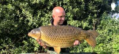 39lb 5oz Common Carp caught at The Quarry