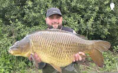 28lb 12oz Common Carp caught at The Quarry
