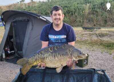 35lb 0oz Mirror Carp caught at Bridge