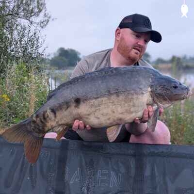 23lb 3oz Mirror Carp caught at Bridge