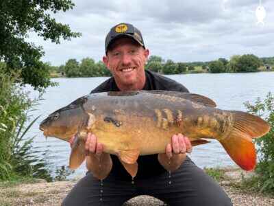 17lb 11oz Mirror Carp caught at The Quarry
