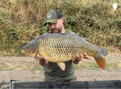 25lb 6oz Common Carp caught at Bridge