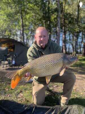 18lb 0oz Common Carp caught at Lodge Pool