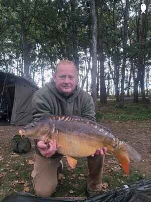 23lb 0oz Mirror Carp caught at Lodge Pool